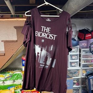 Women's Burgundy Graphic Tee